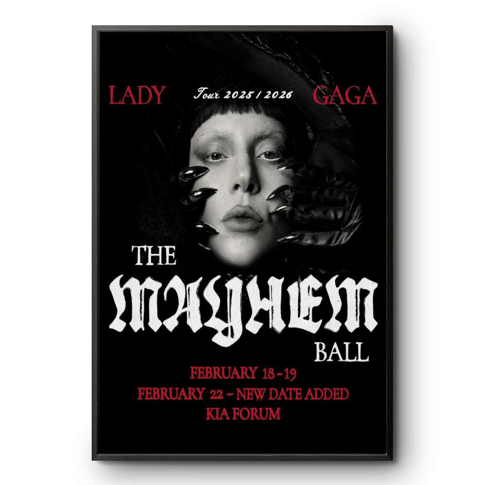 Lady Gaga The MAYHEM Ball Tour 2025/2026 Feb 18, 19 and 22 KIA