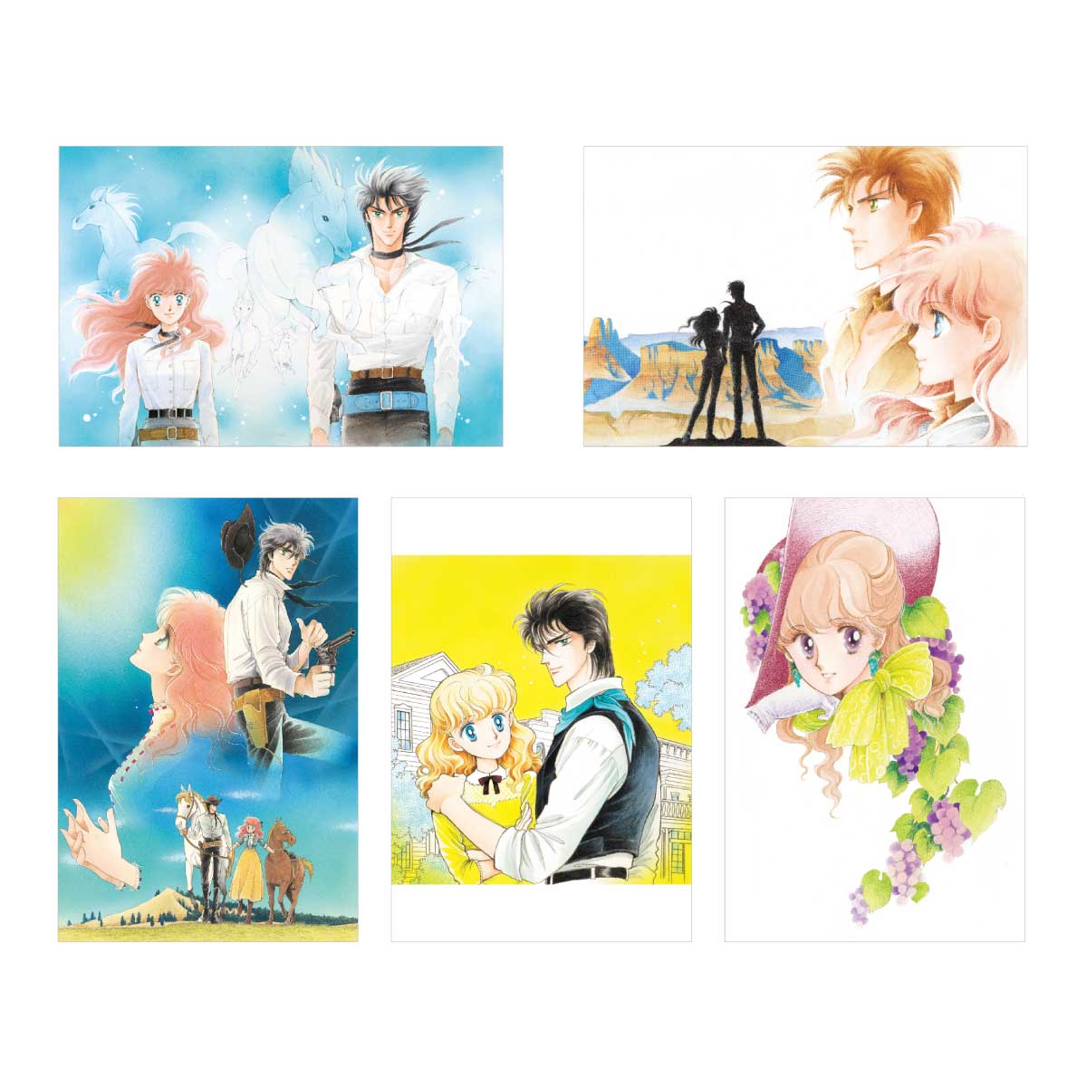 Span Art Gallery / ひかわきょうこ ポストカード5枚セット「時間を