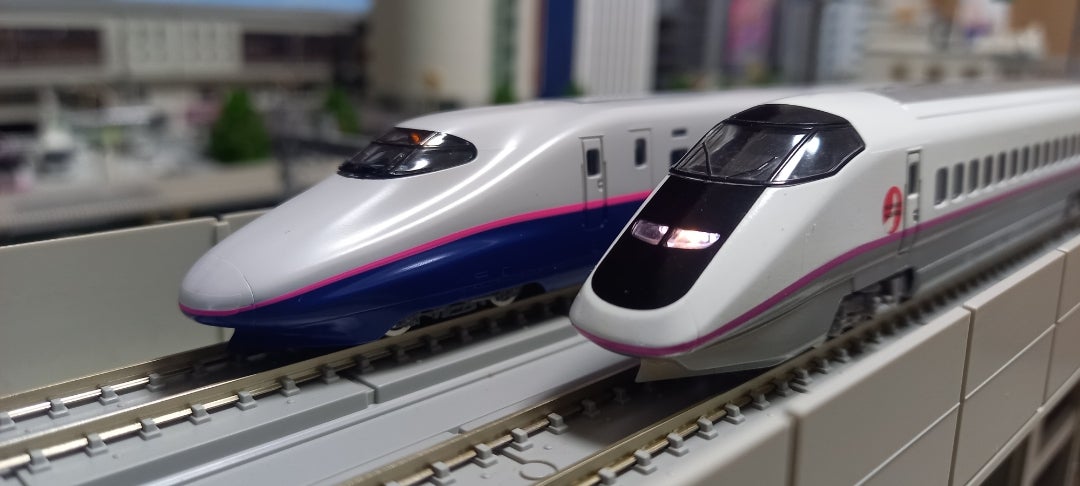 E2系100番台+E3系こまち | 新幹線メインな鉄道模型