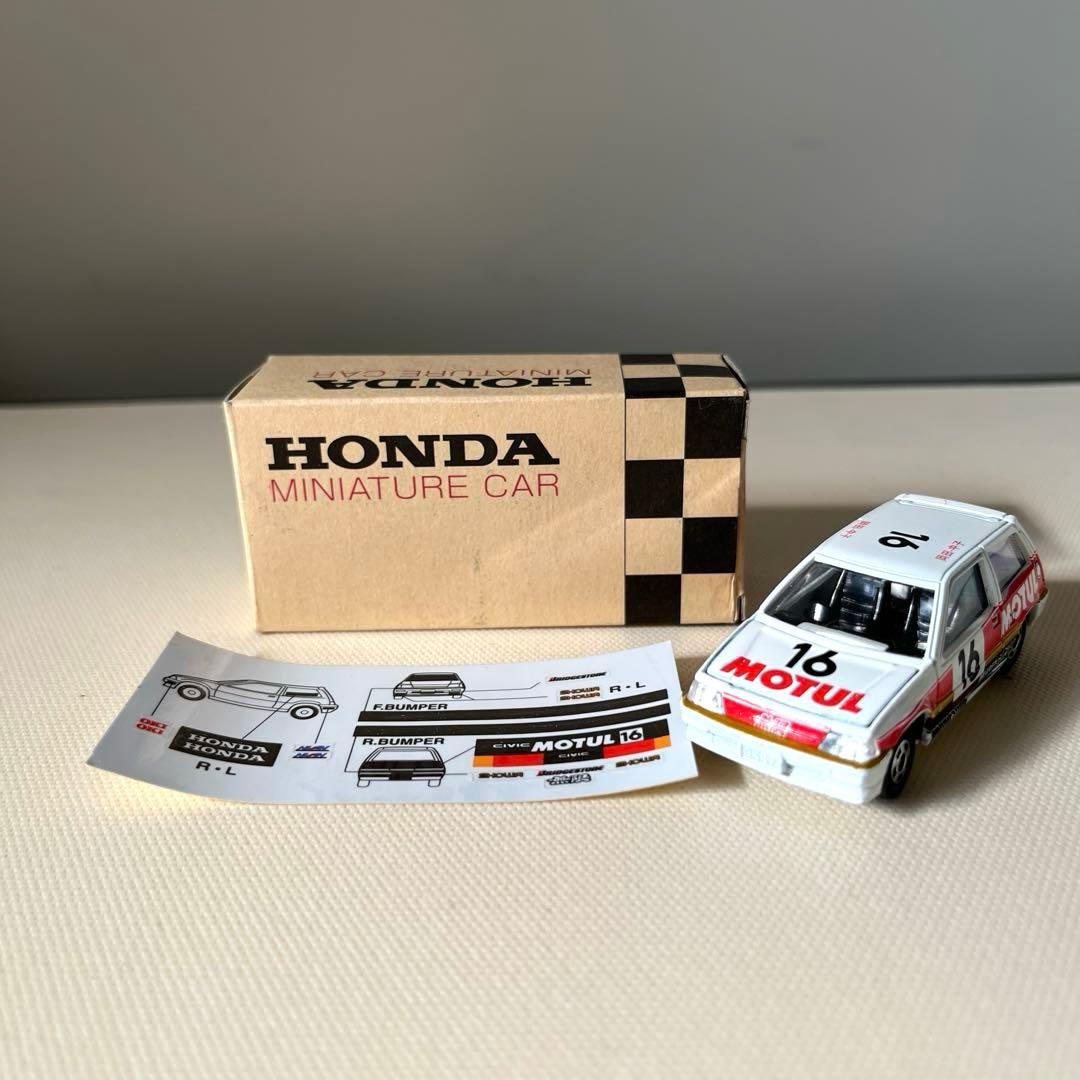 トミカ　HM21 HONDA 無限CIVIC ホンダダイレクトマーケティング特注 トミカ ホンダ モチュール無限シビック ホンダダイレクト