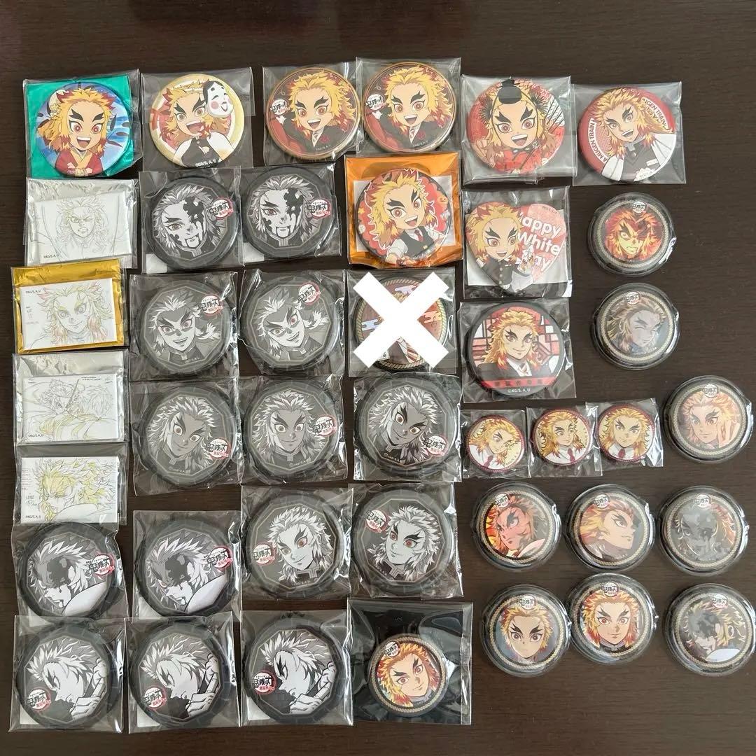 鬼滅の刃　煉獄杏寿郎　缶バッジ 鬼滅の刃 煉獄杏寿郎 缶バッジ セット｜Yahoo!フリマ（旧PayPayフリマ）
