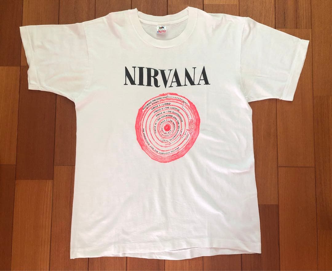 Special!!vintage⭐︎Nirvana ダンテ神曲地獄篇Tシャツ saint-laurent-rive-droite-the-