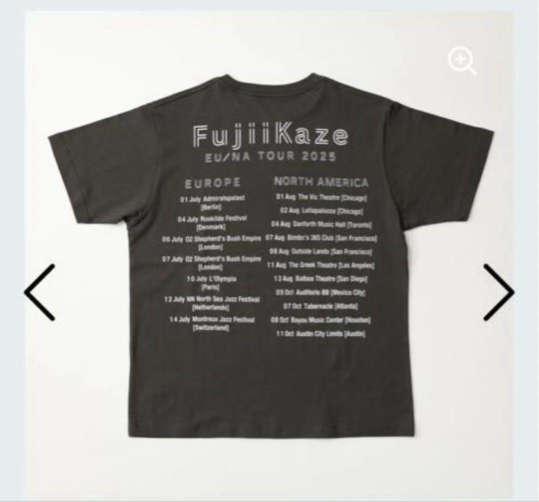 Fujii Kaze EU/NA TOUR 2025 Tシャツ - メルカリ