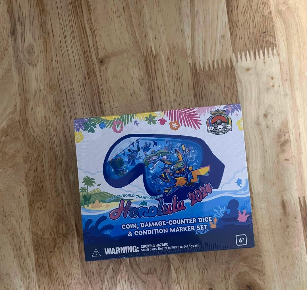 ポケモンWCS2024 Honolulu ホノルル ダメカンダイス ダメカン『WCS2024ホノルル(キービジュアル)※』【サプライ】{-}