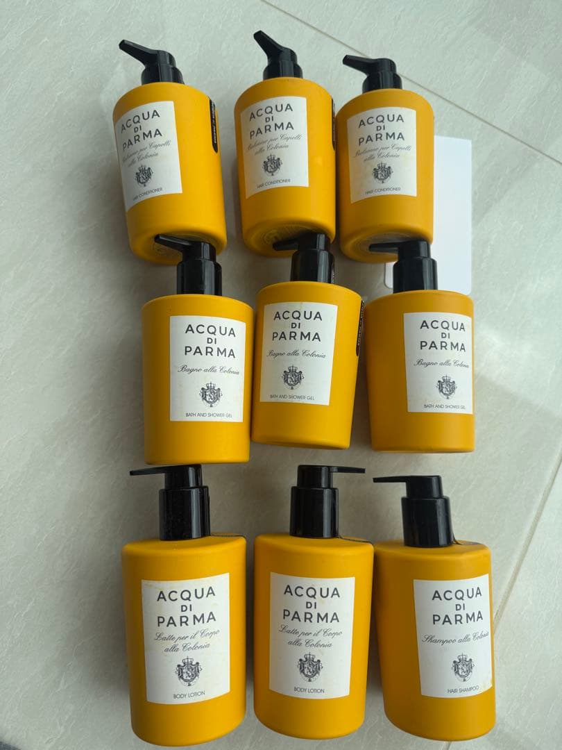 ACQUA DI PARMA バスセット 300ml 9本セット 2024年クリスマスコフレ】「アクア ディ パルマ」がホリデー