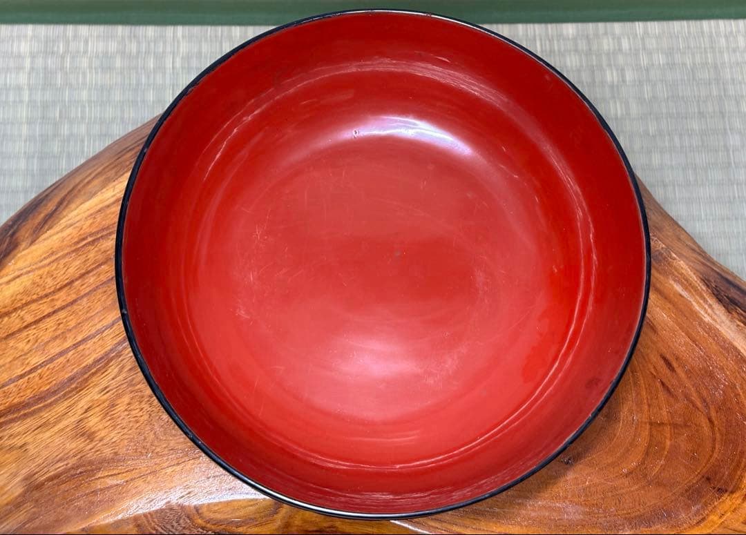 年代物 輪島塗 黒塗り 会箱 お椀 喰籠 大椀 - メルカリ