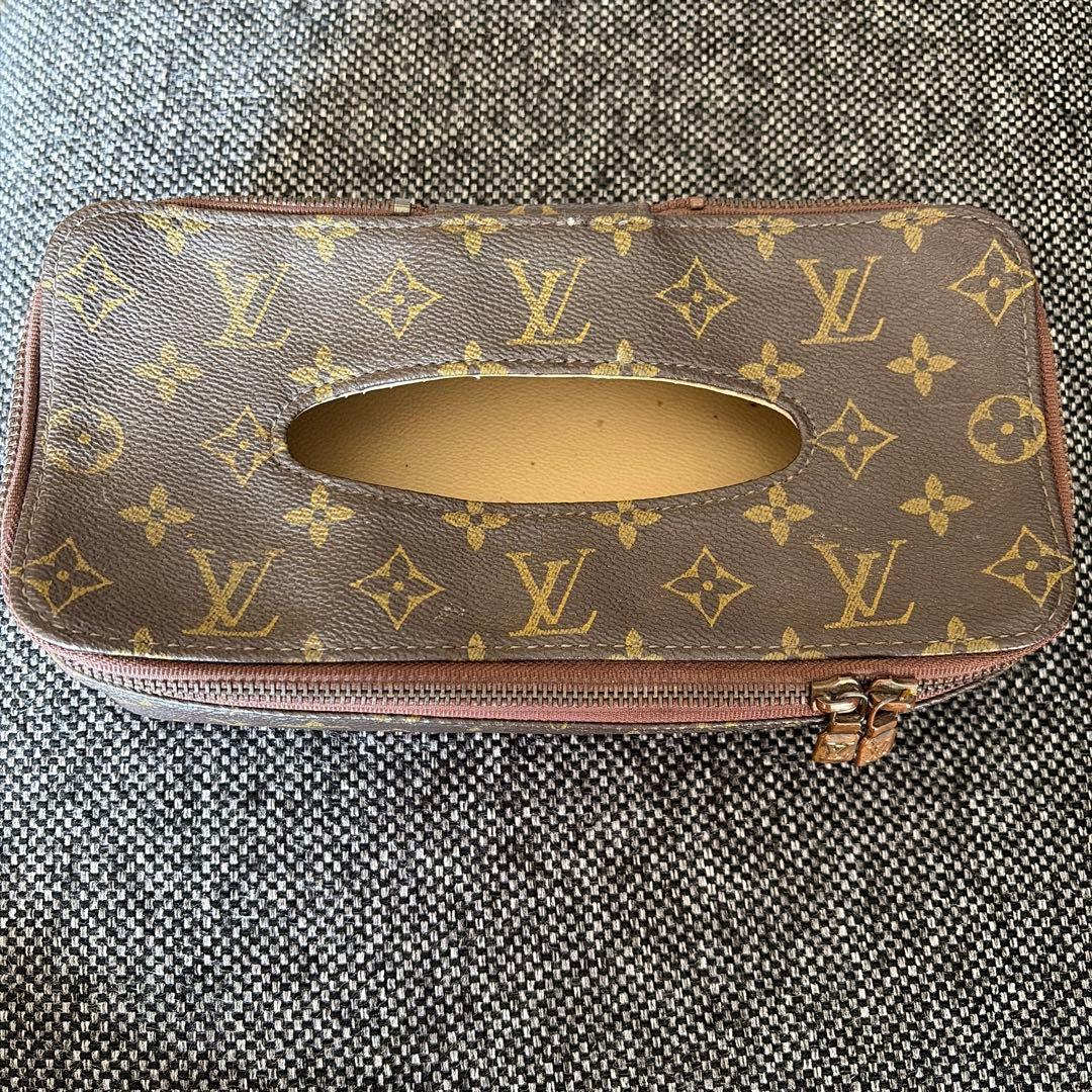 ルイヴィトンティッシュケース 国内発送LOUIS VUITTON ルイヴィトン ティッシュケース 小物 2106AO