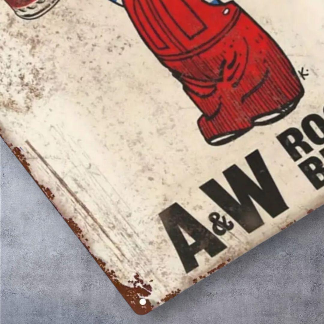 A&W ルートビア エンダー Root Beer 木製看板 アメリカン雑貨 - メルカリ