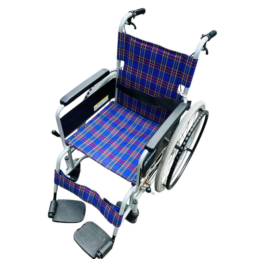 カワムラ　車椅子　KAJ102-42 自走式 カワムラサイクル KA102・202シリーズ KA102-42 標準車いす 介助用
