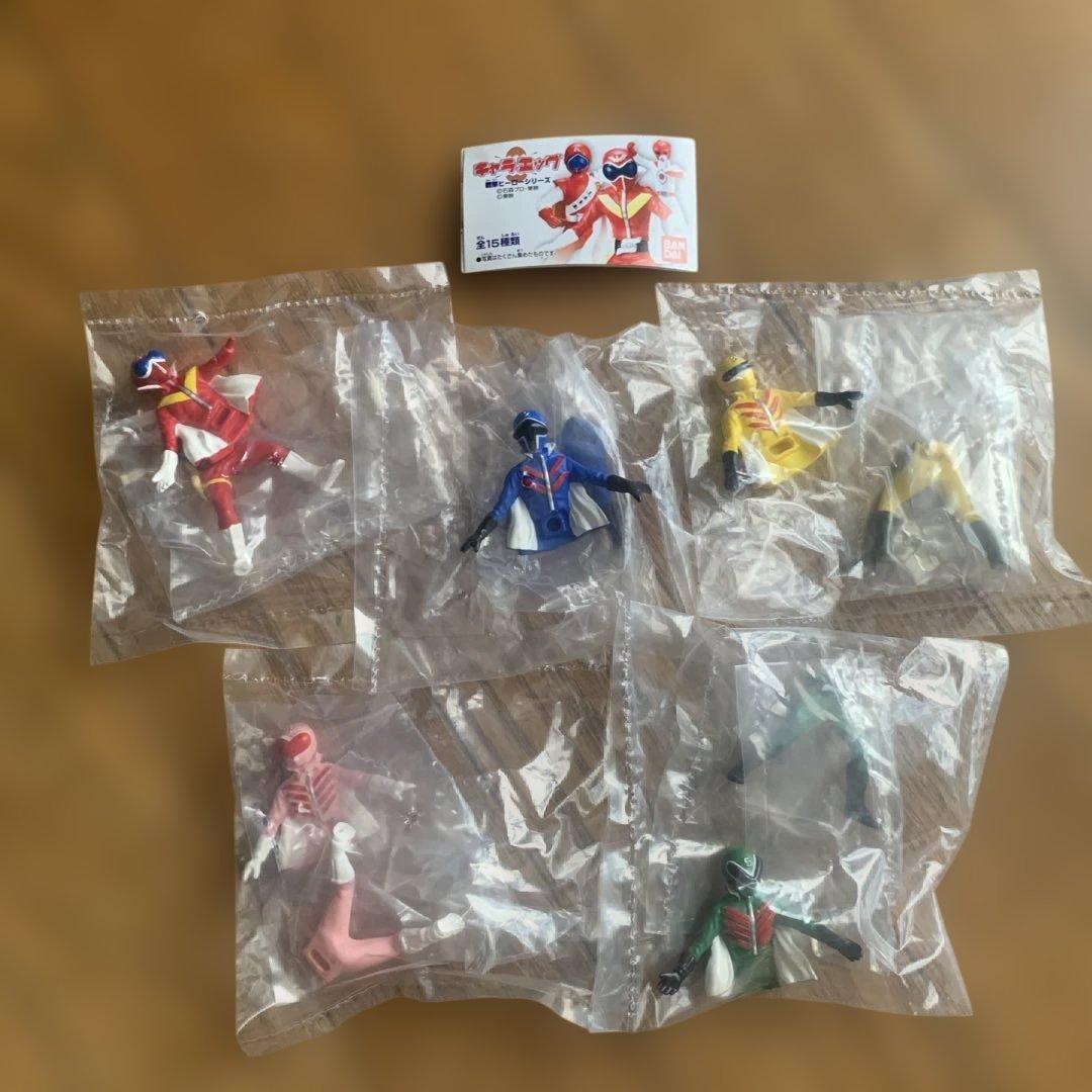 キャラエッグ　スーパー戦隊シリーズ キャラエッグ 戦隊ヒーローシリーズ｜バンダイキャンディトイ