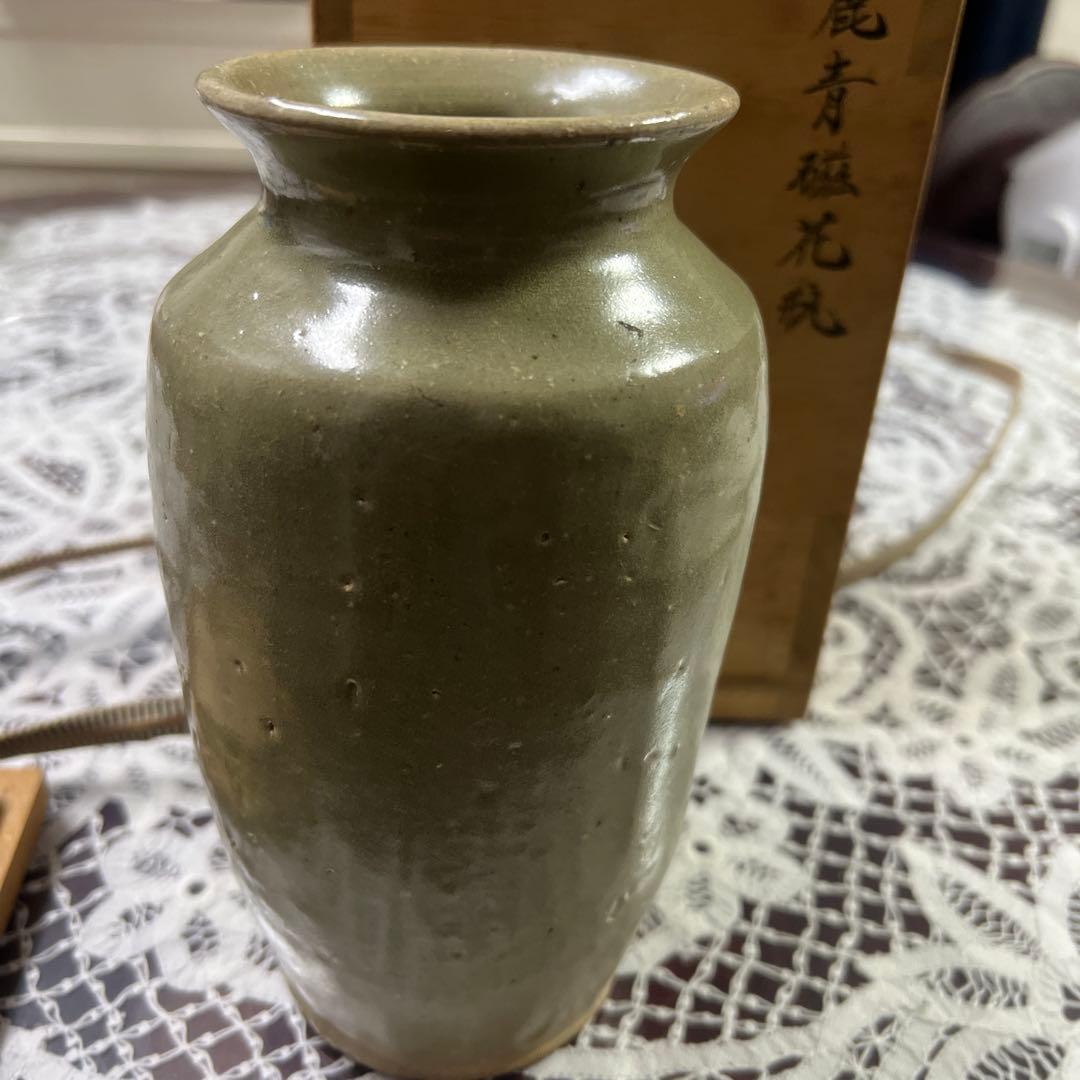 高麗青磁花瓶　約20cm ビンテージ 高麗青磁】海泉の花瓶が入荷致しました！！【相模原店】｜2020年09月24