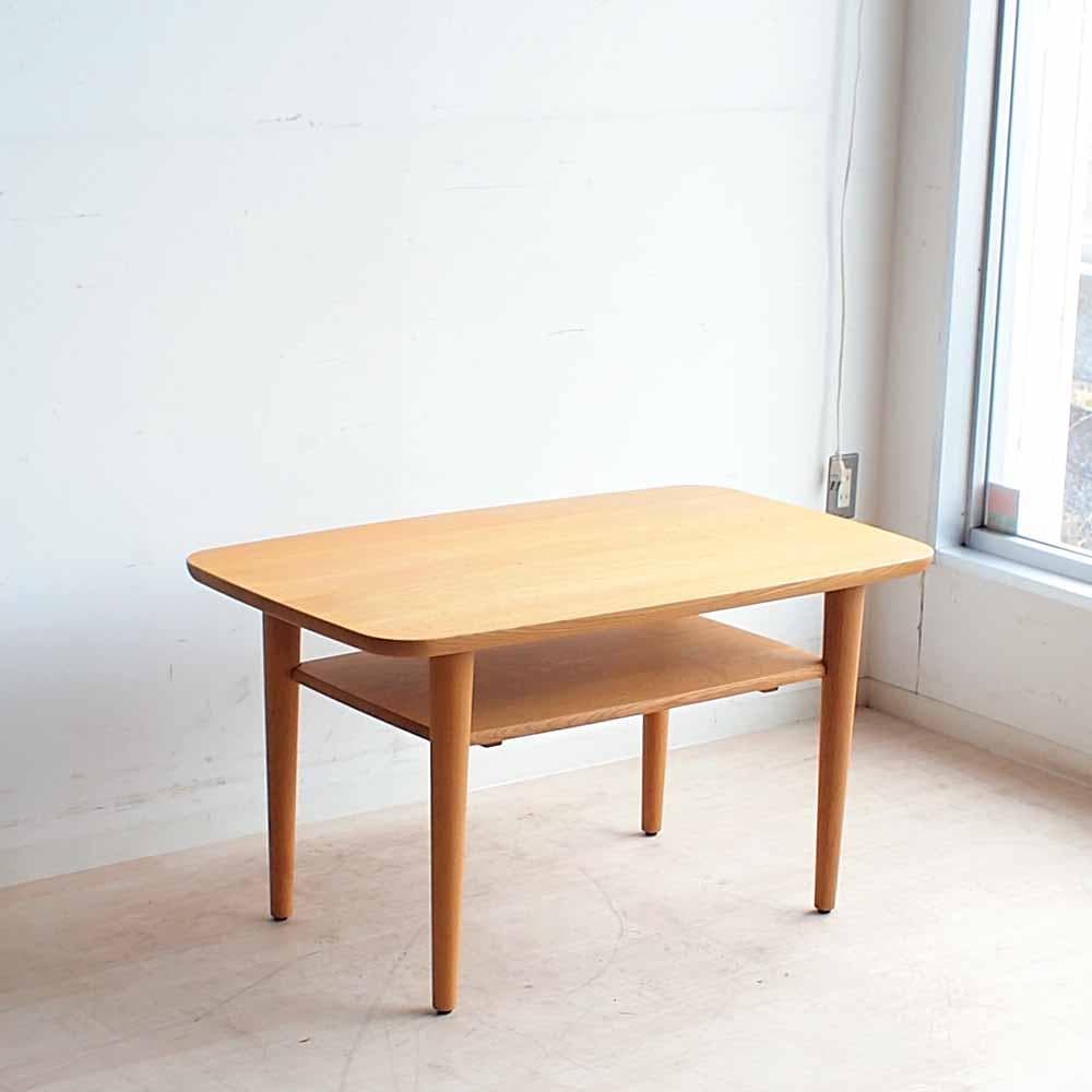 飛騨産業 キツツキ 「尽」 オーク材 テーブル 定価13万 ZR24416 飛騨高山のメーカー キツツキマークの飛騨産業(HIDA)より侭 オーク材