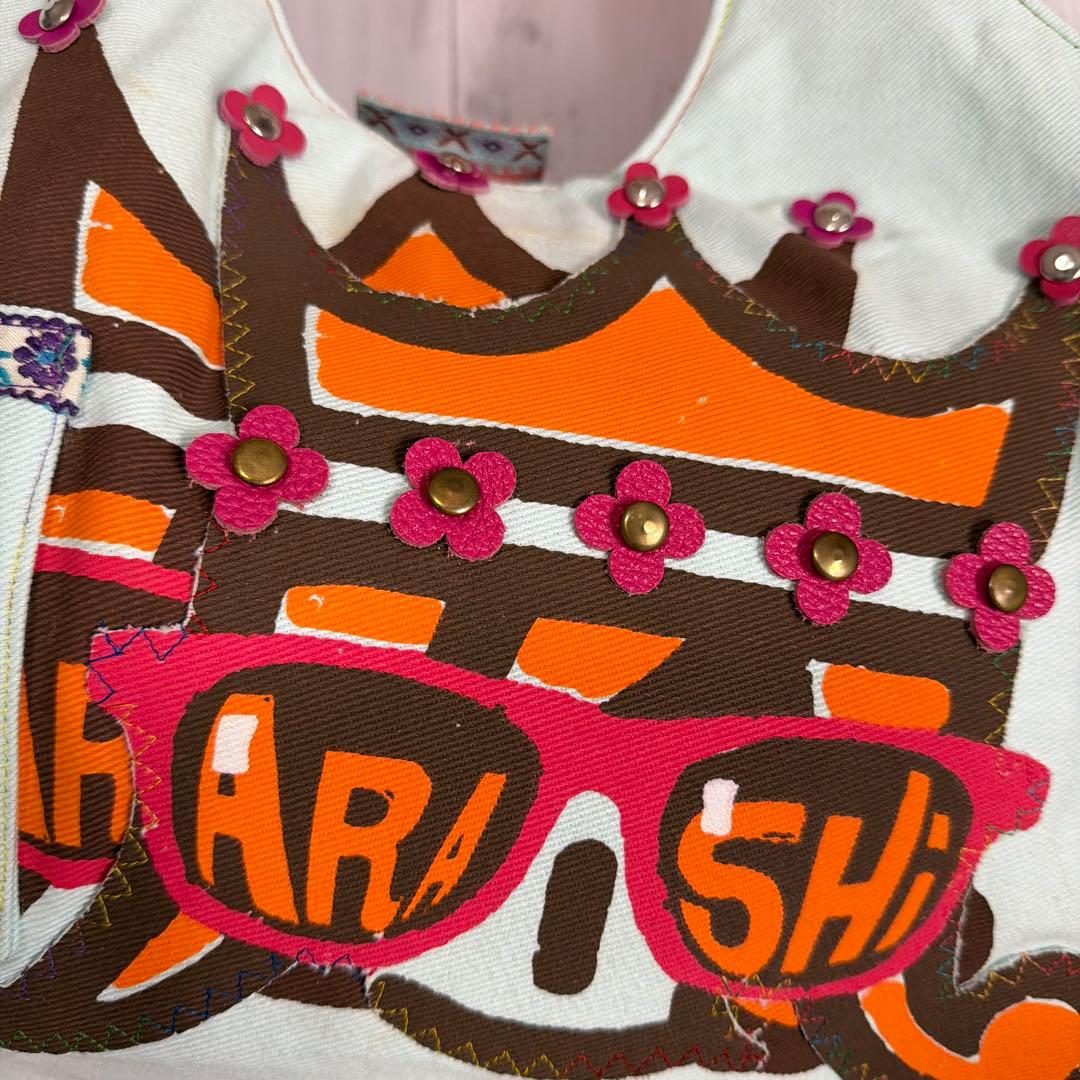 嵐リメイク王冠デザイントートバッグ・オルテガ柄 嵐リメイク王冠デザイントートバッグ・オルテガ柄 - メルカリ