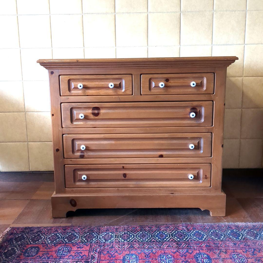 パイン材　4段チェスト　箪笥　カントリー ザ・ペニーワイズ / THE PENNY WISE パイン材4段チェスト 衣類収納