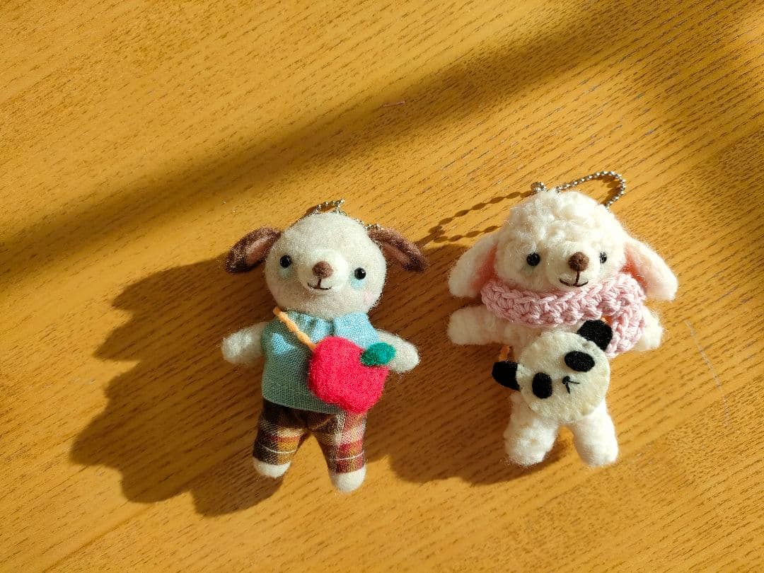 羊毛フェルト 動物 11匹