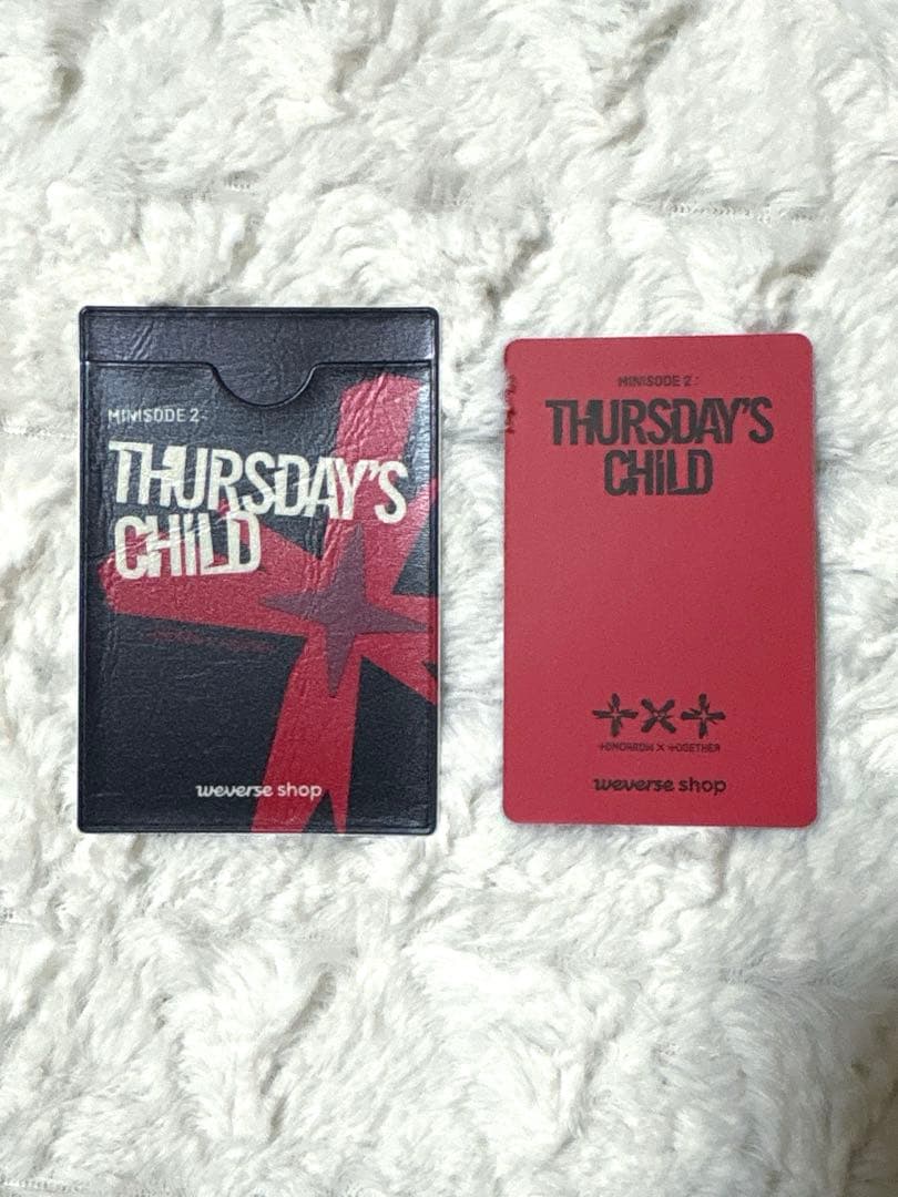 TXT Thursday's Child weverse特典 ヨンジュン トレカ - メルカリ