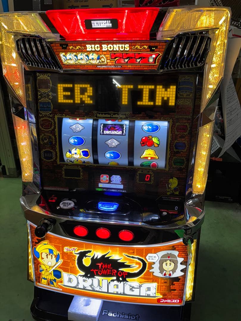 スマスロ　実機 税込 ミズホ Ｌドルアーガの塔ＺＡ（スマスロ ドルアーガの塔） Lドルアーガの塔ZA（ミズホ）