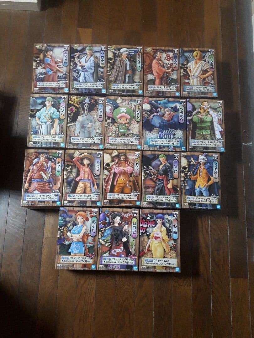 ワンピース GRANDLINE MEN LADY DXF ワノ国 未開封18種 BANPRESTO（バンプレスト） ONE PIECE ワンピース DXF THE GRANDLINE