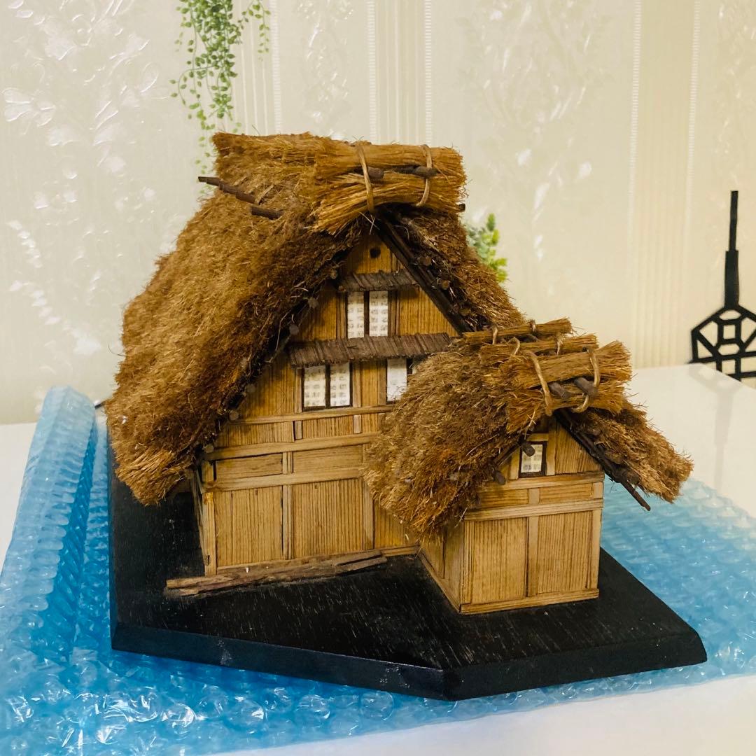 リアル模型　白川郷　世界遺産　合掌造り 大型模型 白川郷 世界遺産 合掌造り - メルカリ