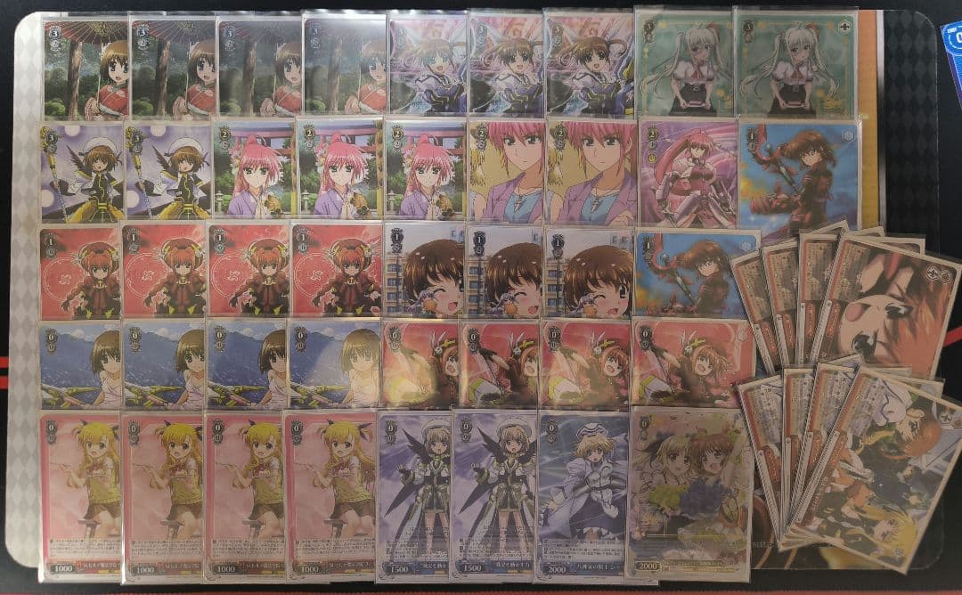 ヴァイスシュヴァルツ　リリカルなのは　8電源　デッキ WS】なのは基礎知識&8電源サンプルレシピ｜ちゃんゆ