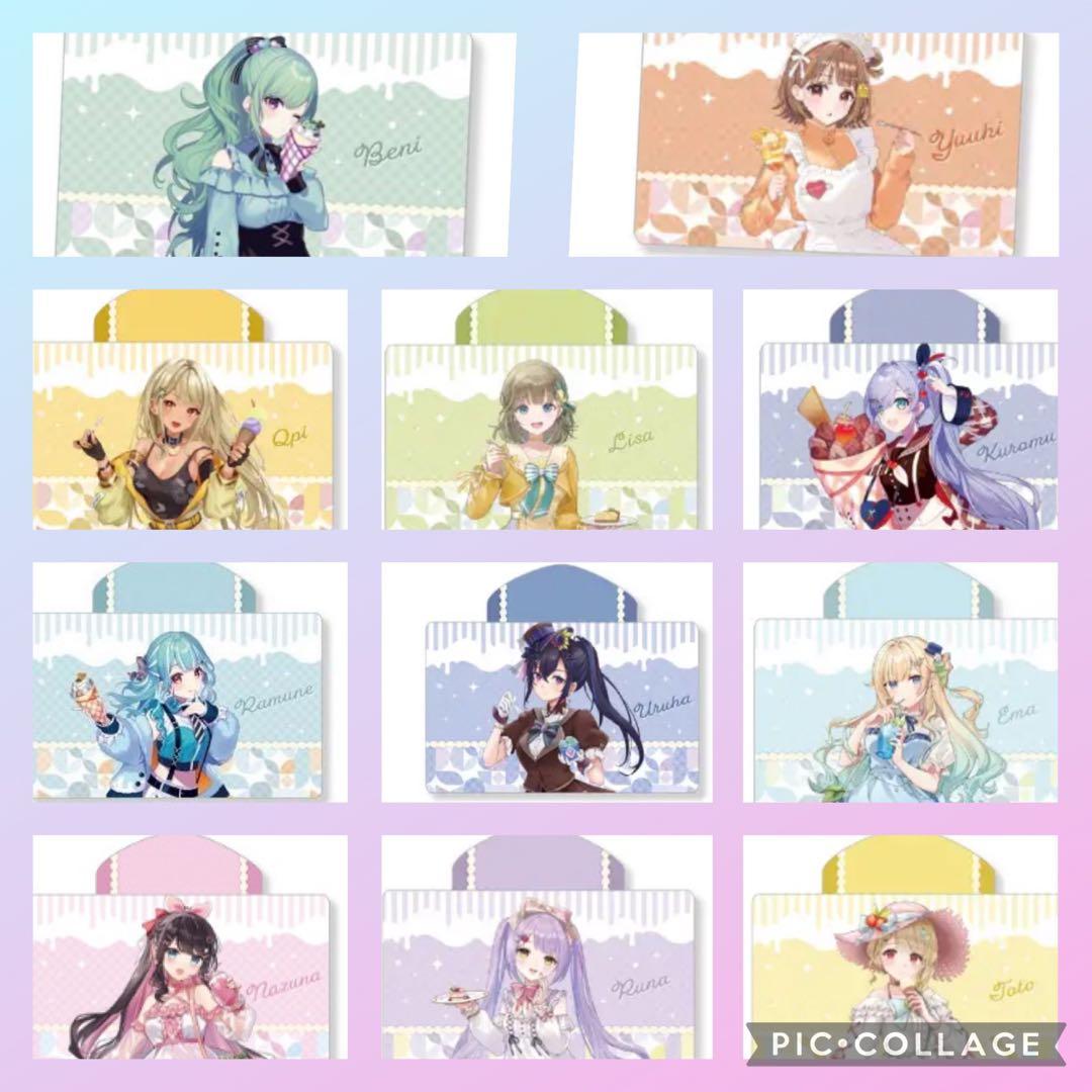 ぶいすぽ gigo フード付きビッグタオル　11種セット ぶいすぽっ！フード付きビックタオルSWEETS DECОRATIОN～VОL.3～～GiGO