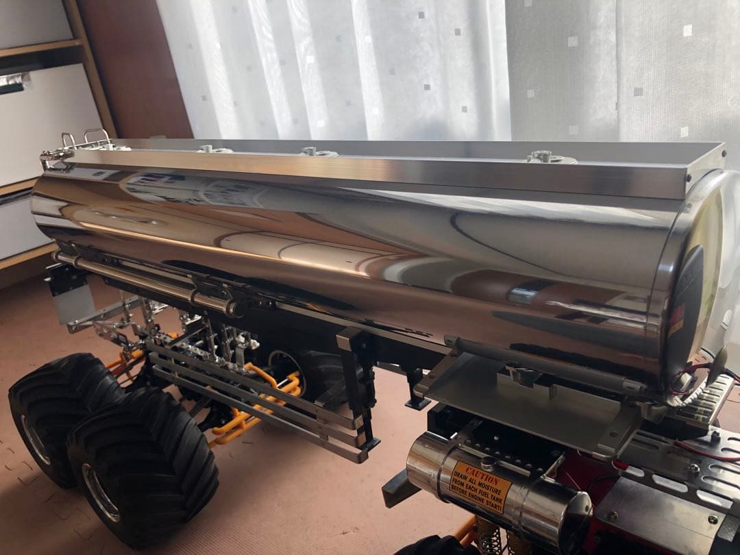 タミヤ ブルヘッド クラッドバスター 専用 4輪 タンクローリー 自家製 送料込 タミヤ ブルヘッド クラッドバスター 専用 4輪 タンクローリー 自家製