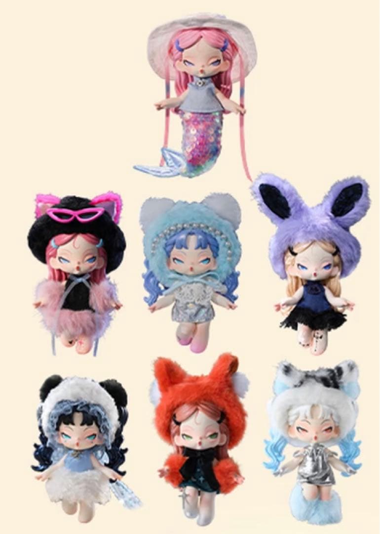 DODO SUGAR ぬいぐるみ 多色 ちょこぷに ぬいぐるみ 宝多六花/ 新条アカネ ニューオーダー