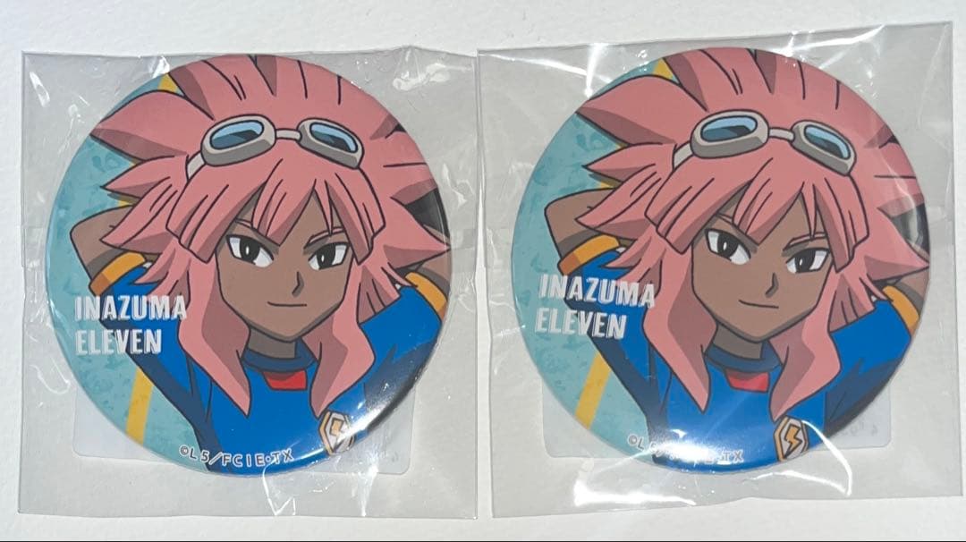 イナズマイレブン くじ引き堂 綱海条介 缶バッジ - メルカリ