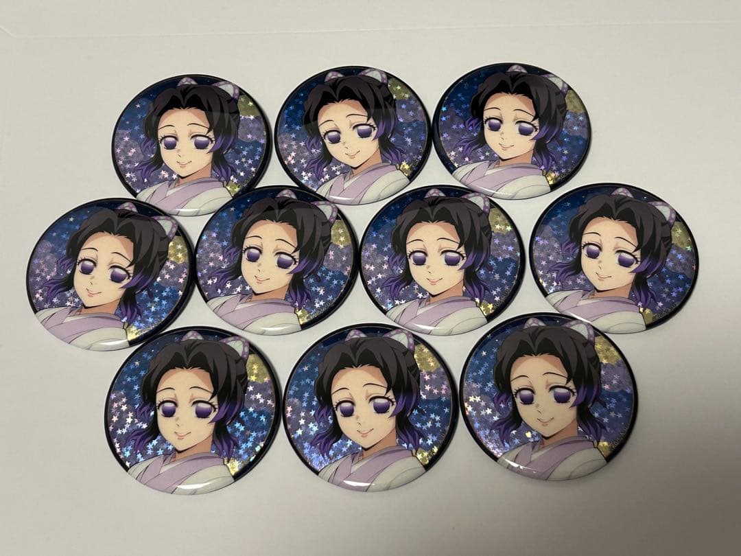 鬼滅の刃 ジャンフェス 2026 アニプレックス 缶バッジ クリカ 胡蝶しのぶ 鬼滅の刃 胡蝶しのぶ ジャンプフェスタ 2026 箔押しクリアカード