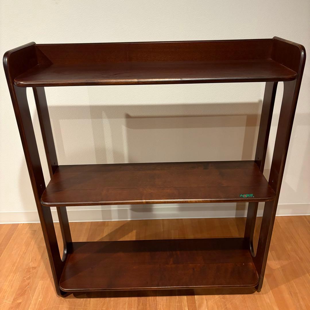 ナジコ　本棚 ジャパンヴィンテージ ナジコ パイン材 コーナーラック 昭和レトロ