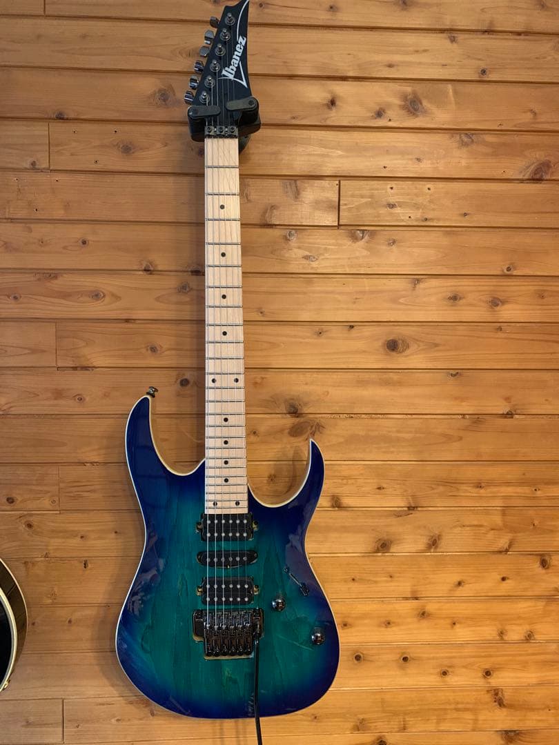 g*t様 Ibanez RG470AHM 美品 Amazon.com: Ibanez RG470AHM - Blue Moon Burst : Musical Instruments