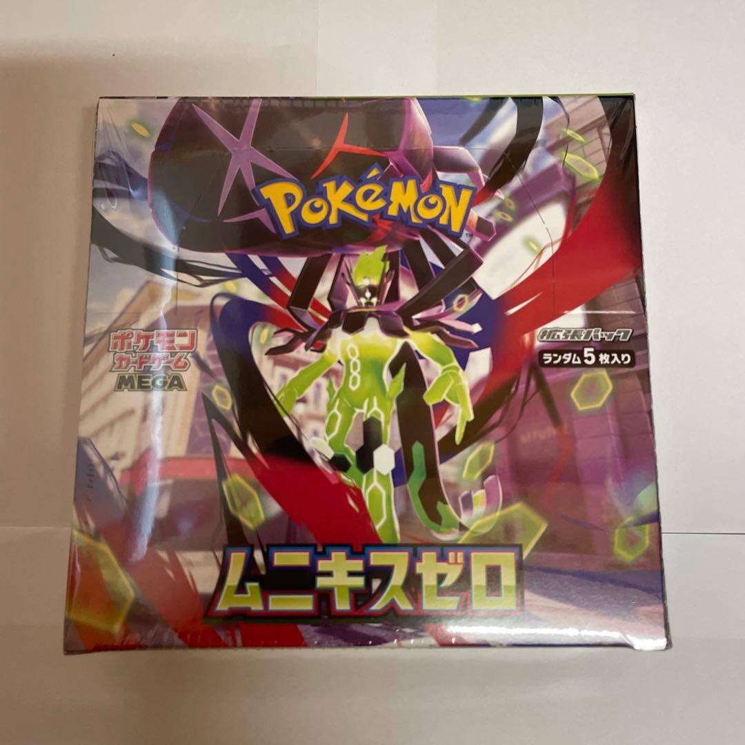 g*u様 ジ*ウ様 ポケモンカードゲーム ムニキスゼロ ボックス　シュリンク付き ムニキスゼロ シュリンク付き未開封BOX - メルカリ