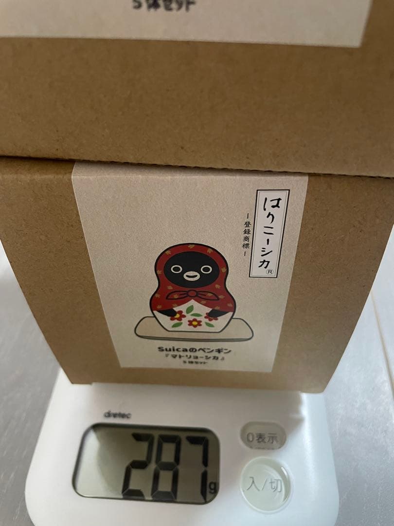 Suicaのペンギン はりコーシカ だるま マトリョーシカ 2箱セット
