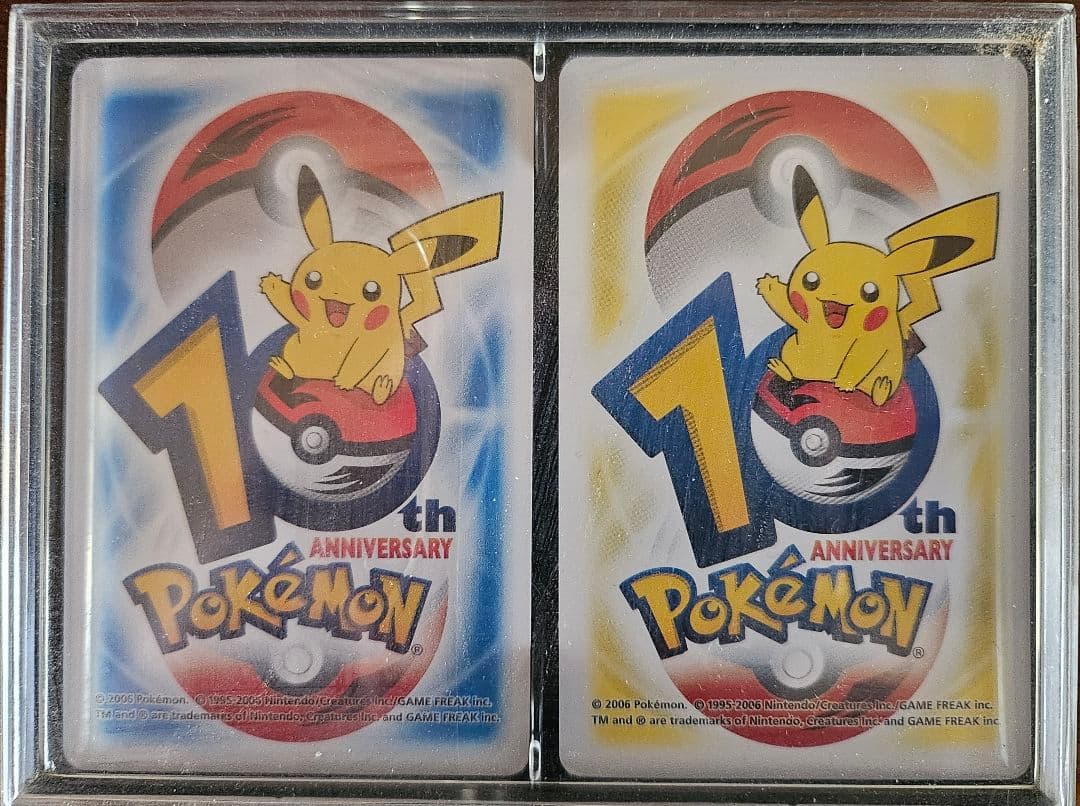 わ*ん様 10thポケモントランプ ポケモンセンター10周年記念 アニバーサリー トランプ シュリンク未