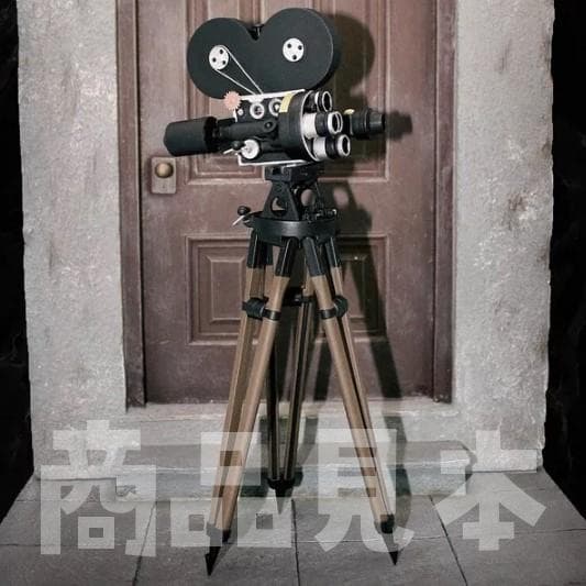 1/6サイズ【シネマカメラ/映画用カメラ】三脚付き ミニチュア 828] 手のひらサイズ！ミニチュア映画カメラのプラモデルを作った