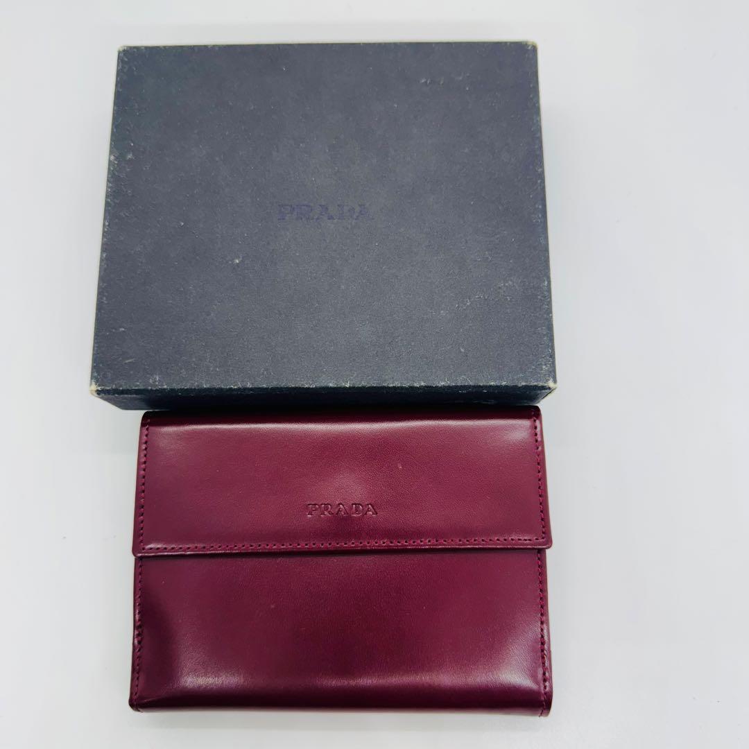 ✨PRADA✨プラダ✨バーガンディ✨レザー✨ヴィンテージ✨二つ折り財布✨ 楽天市場】【財布】PRADA プラダ 2つ折り長財布 TESSUTO テスート