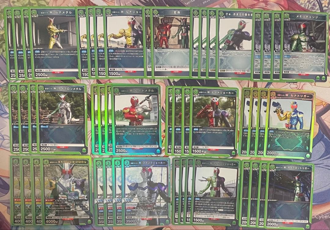 【ユニアリ】仮面ライダーWデッキ　エクストリームジョーカー　ファング ユニオンアリーナ EX12BT/KMR-2-055 仮面ライダーW ファング
