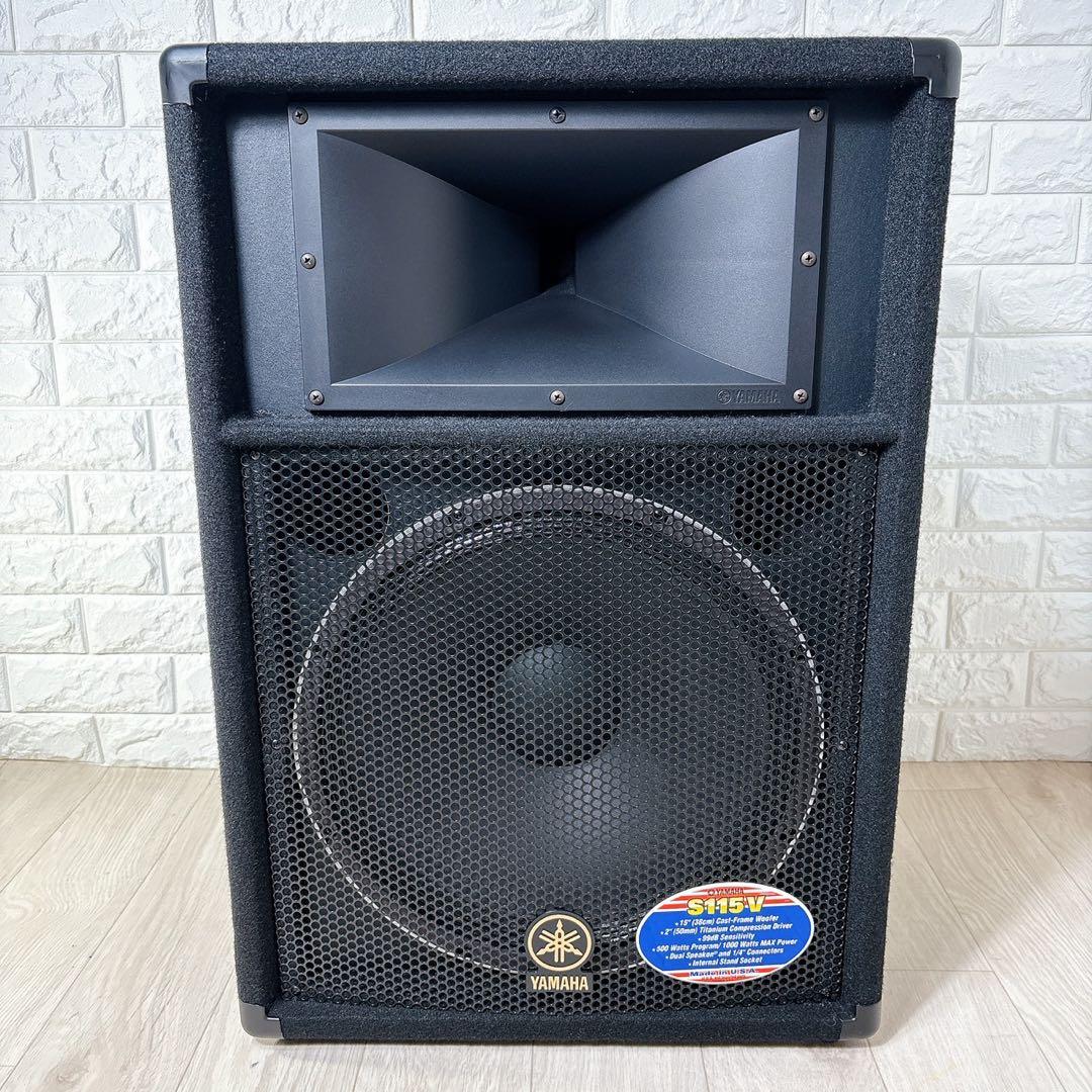 YAMAHA ヤマハ S115V ペア PAスピーカー モニタースピーカー 廃盤