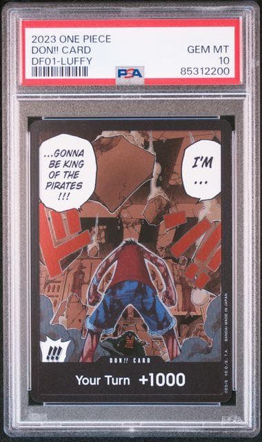 2023 ワンピース DON!!カード DF01-LUFFY プロモ モンキー・D・ルフィ 【P】【パラレル】【プロモ】【ワンピースデイ