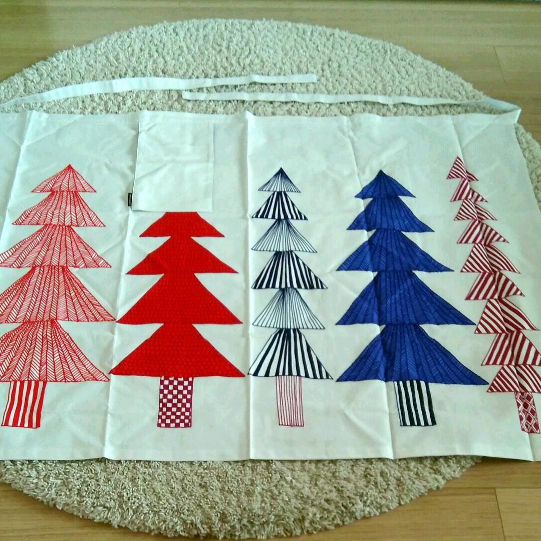 マリメッコ クーシコッサ クリスマス カフェエプロン廃盤品 - メルカリ