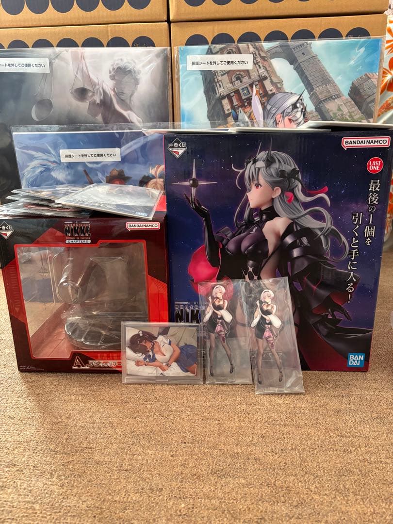 NIKKE 一番くじ ラストワン モダニア ラピレッドフード フィギュア BANDAI（バンダイ） 一番くじ 勝利の女神：NIKKE CHAPTER6 A賞 ラピ