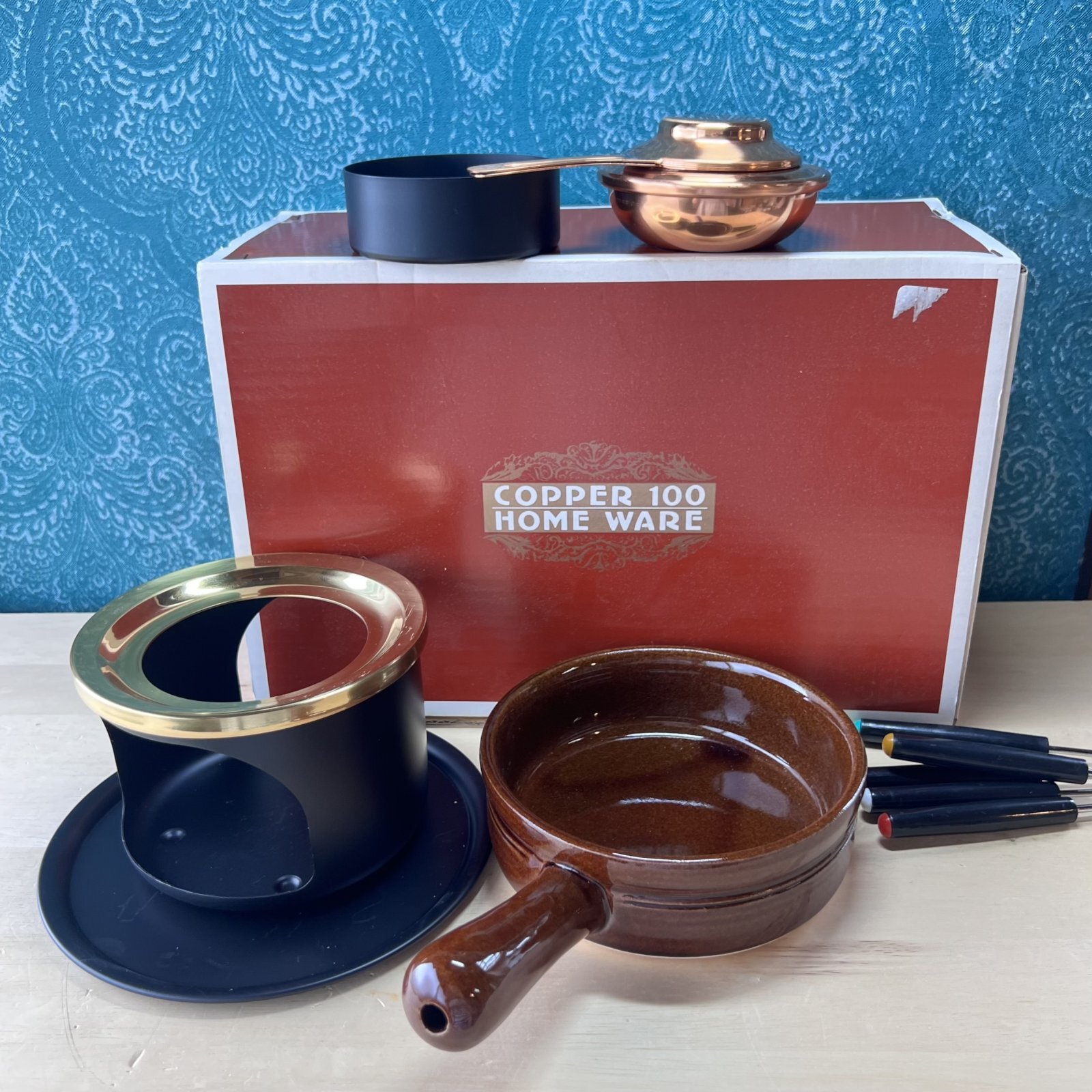 コッパー COPPER100 homewear 銅製 ミニチーズフォンデュセット